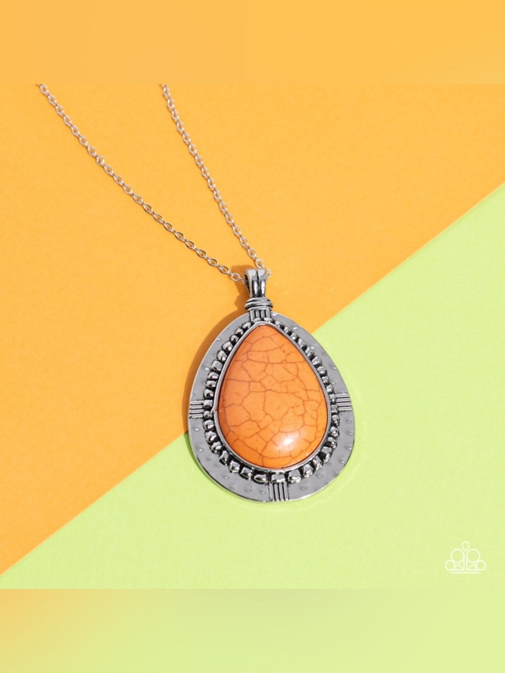 Western Wilderness - Orange Necklace